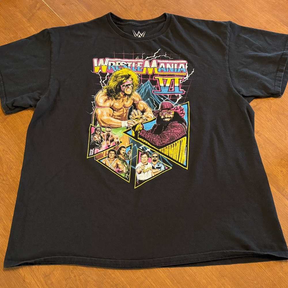 WWE WrestleMania VI tee, size XL